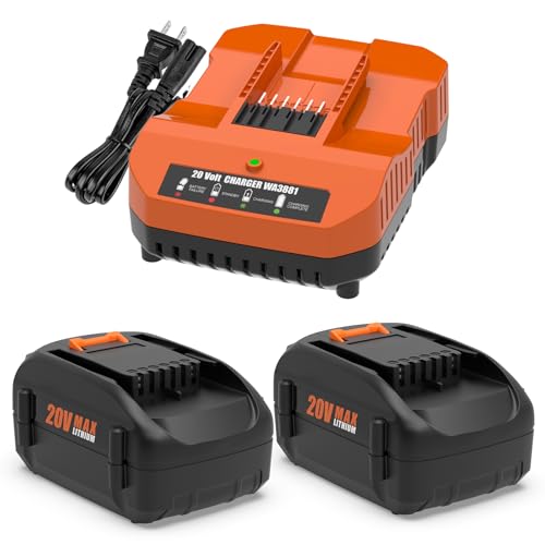 BECDXPal---Paquete-de-2-baterías-de-repuesto-de-6,5-Ah-para-Worx-de-20-V-y-cargador-compatible-con-todas-las-baterías-Worx-de-20-V-WA3525-WA3575-WA3520-WG151s-WG155s-WG545s