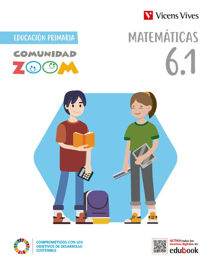 Libro: MATEMATICAS 6 TRIM - 6.1- 6.2- 6.3 (ZOOM COMMUNITY) (MAT PRO)