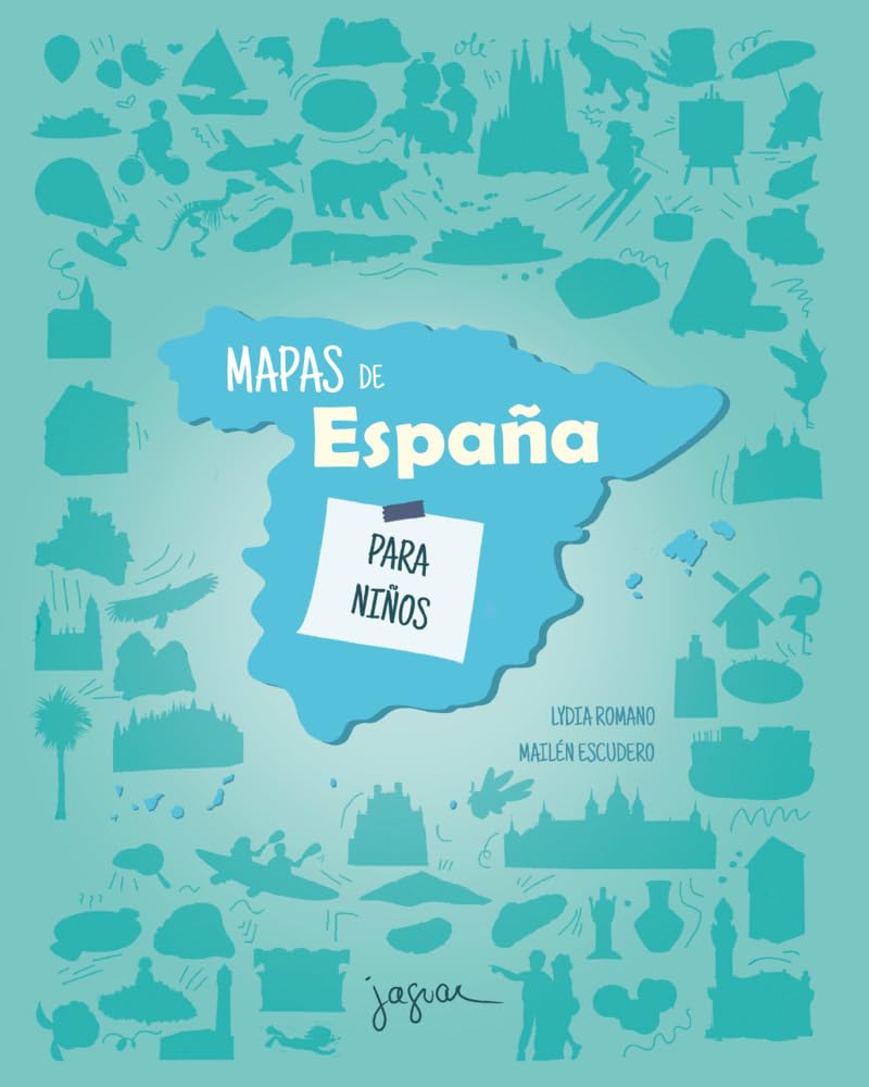 Libro: Mapas de España para niños (JAGUAR ILUSTRADOS)