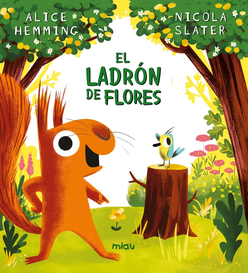 Libro: El ladrón de flores (Miau)