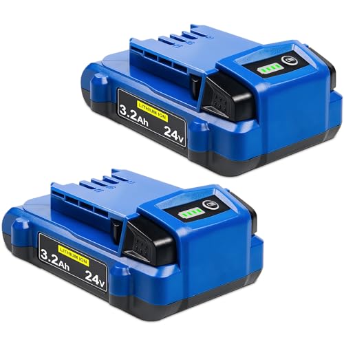 Batería-de-repuesto-DTK-de-3,2-Ah-para-Kobalt-de-24-V-(pilas-de-iones-de-litio-KB624-03,-KB524-03,-KB424-03,-KB224-03-y-KB124-03,-compatible-con-herramientas-inalámbricas-Kobalt-de-24-V-(paquete-de-2))
