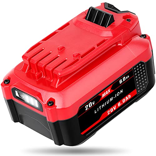 Batería-de-repuesto-JIALIPOK-CMCB205-de-20-V-y-6,0-Ah-para-Craftsman-(20-V-máx.),-batería-de-iones-de-litio-CMCB204,-CMCB204-2,-CMCB202-2,-CMCB201,-CMCB206,-CMCS500B,-CMCD700C,-cargador-rápido,-CMCB104,-batería-Craftsman-V20