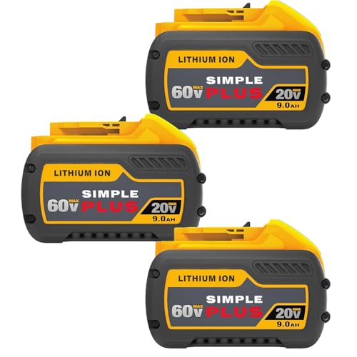 Paquete-de-3-baterías-de-repuesto-DeWat-DCB606-DCB609-20-V/60-V-máx.-9,0-Ah,-compatibles-con-herramientas-eléctricas-DeWat-de-20-V/60-V.-Reemplazo-de-la-batería-DeWat-de-20-V/60-V-DCB612,-compatible-con-cargadores-de-batería-DeWat-de-20-a-60-V.