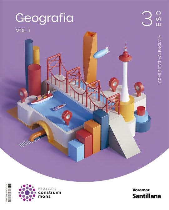 Libro: GEOGRAFIA I HISTORIA 3 ESO CONTRUIM MONS