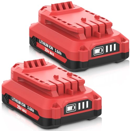 2-paquetes-de-baterías-de-iones-de-litio-V20-de-3,6-Ah-y-20-voltios,-compatibles-con-Craftsman-20-V-CMCB201-CMCB202-CMCB202-2-CMCB204-CMCB204-2-CMCB205-CMCB206,-compatibles-con-el-cargador-rápido-de-batería-Craftsman-V20-CMCB104.