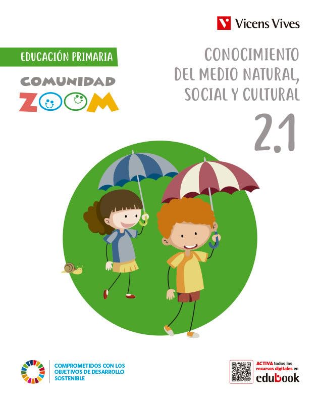 Libro: Conocimiento del Medio Natural Social y Cultural 2 (2.1-2.2-2.3) (Comunidad Zoom)