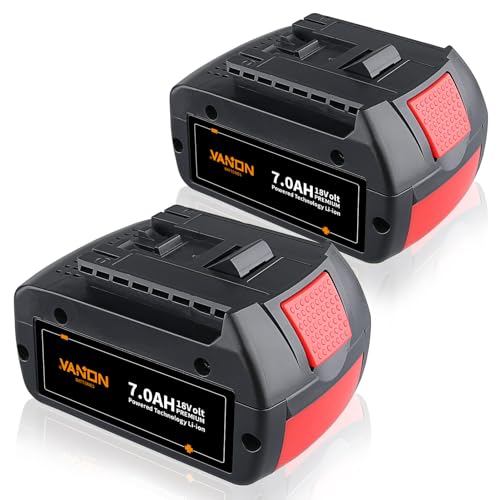 Batería-de-repuesto-VANON-BAT609-de-ion-de-litio-de-7000-mAh-para-Bosch-de-18-V-(2-unidades)