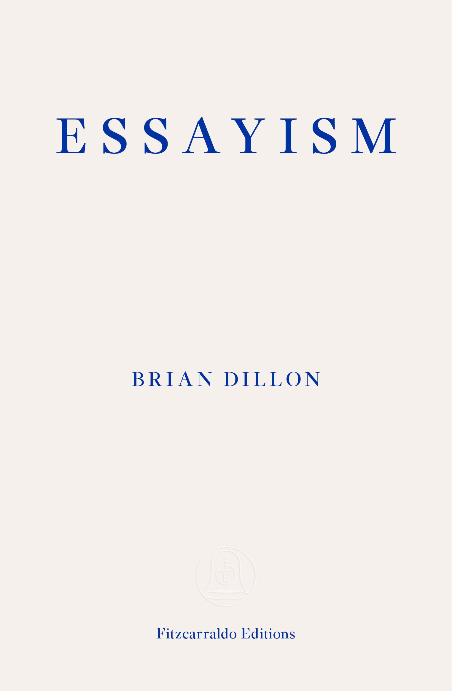 Libro: Essayism