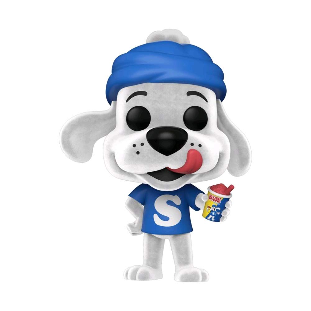 Funko Pop: POPPop Ad Icons Slush Puppie 3.75 Pulgadas Figura de Acción Exclusivo - Slush Puppie Flocked #106