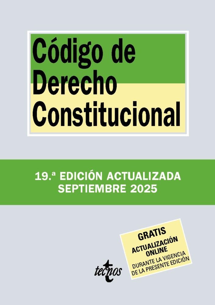 Libro: Código de Derecho Constitucional