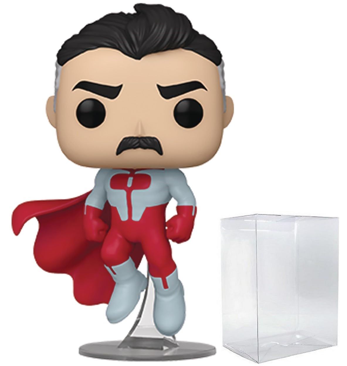 Funko Pop: POP TV: Invincible - Omni-Man Funko Figura de Vinilo (Bundled with Compatible Box Protector Case), Multicolored, 3.75 Pulgadas