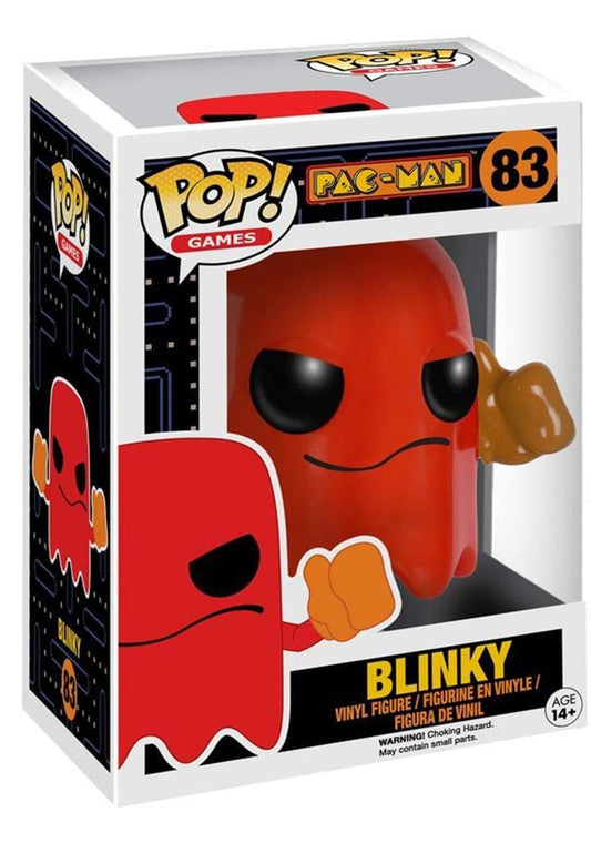 Funko POP Games: Pac-Man - Blinky Figura de Acción