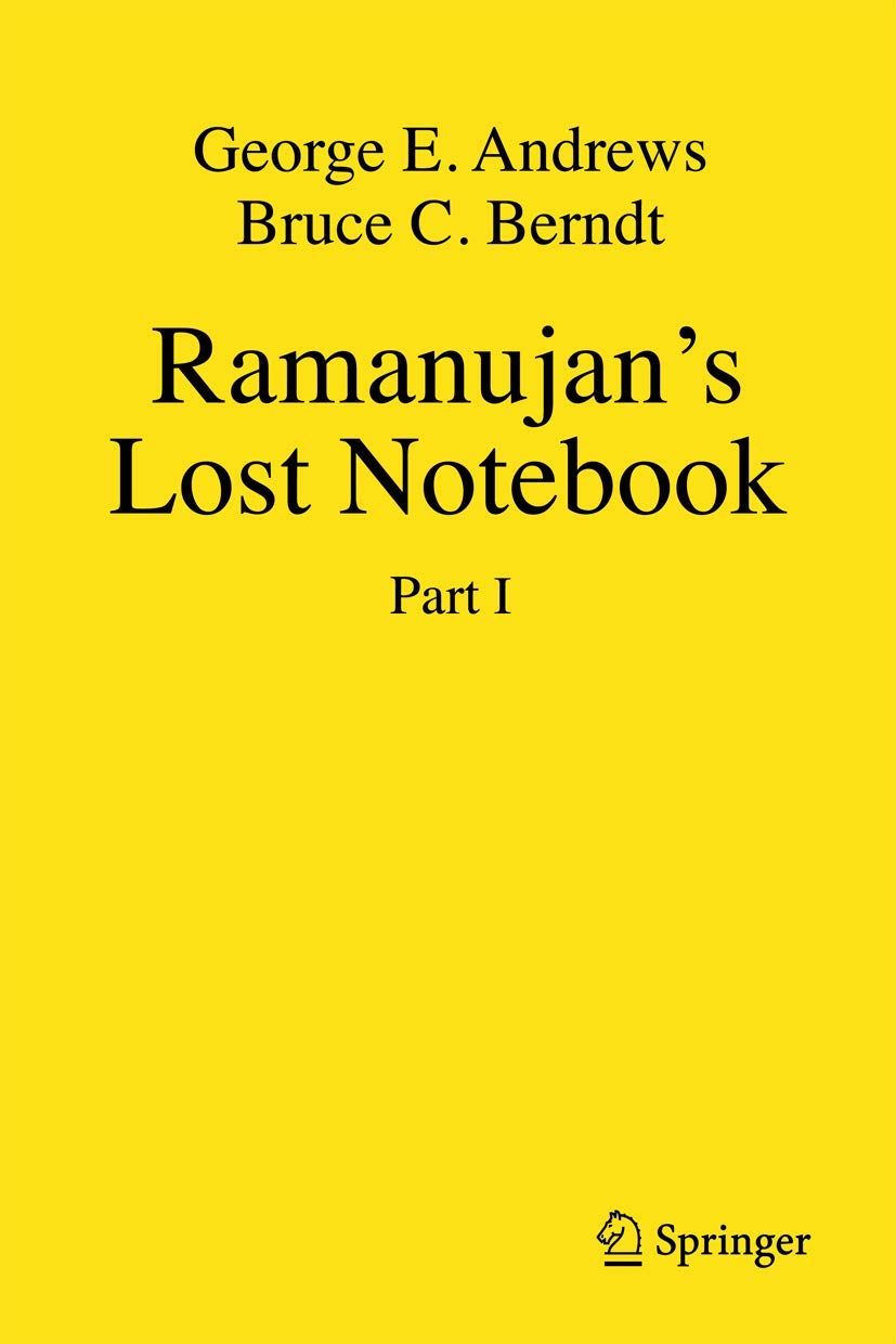 Libro: Ramanujan's Lost Notebook: Part I