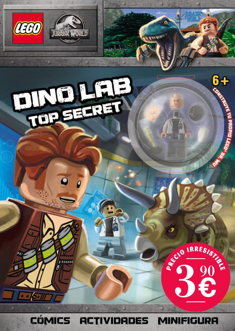 Libro: Lego Jurassic. Dino Lab Top Secret