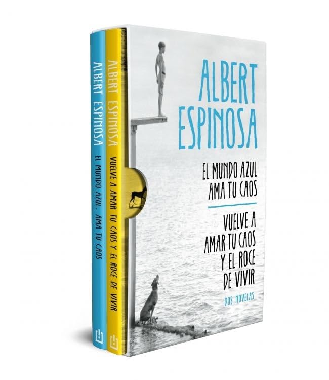 Libro: Albert Espinosa (edición estuche con: El mundo azul. Ama tu caos | Vuelve a amar tu caos y el roce de vivir)