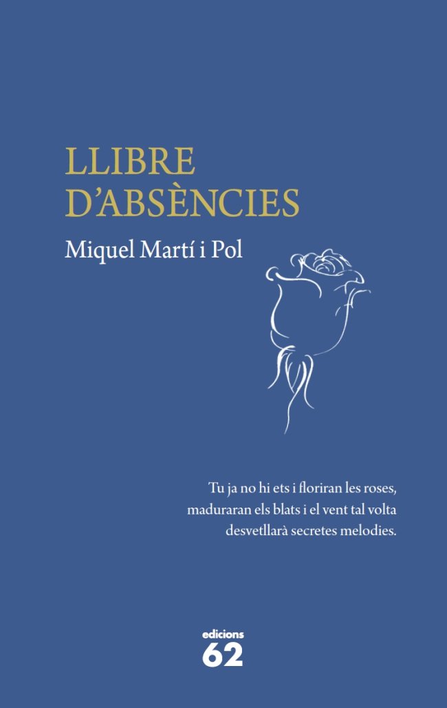 Libro: Llibre d'absències (Poesia)