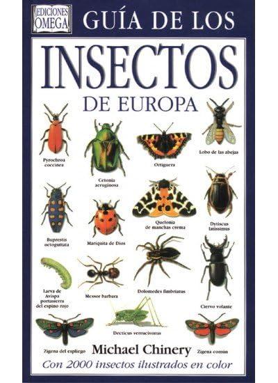 Libro: Guía de los Insectos de Europa (GUIAS DEL NATURALISTA-INSECTOS Y ARACNIDOS)