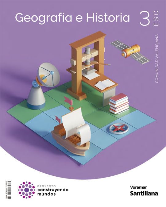 Libro: GEOGRAFIA E HISTORIA 3 ESO CONSTRUYENDO MUNDOS