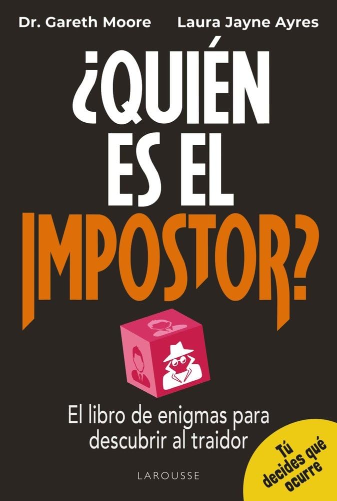 Libro: Quién es el impostor: El libro de enigmas para descubrir al traidor