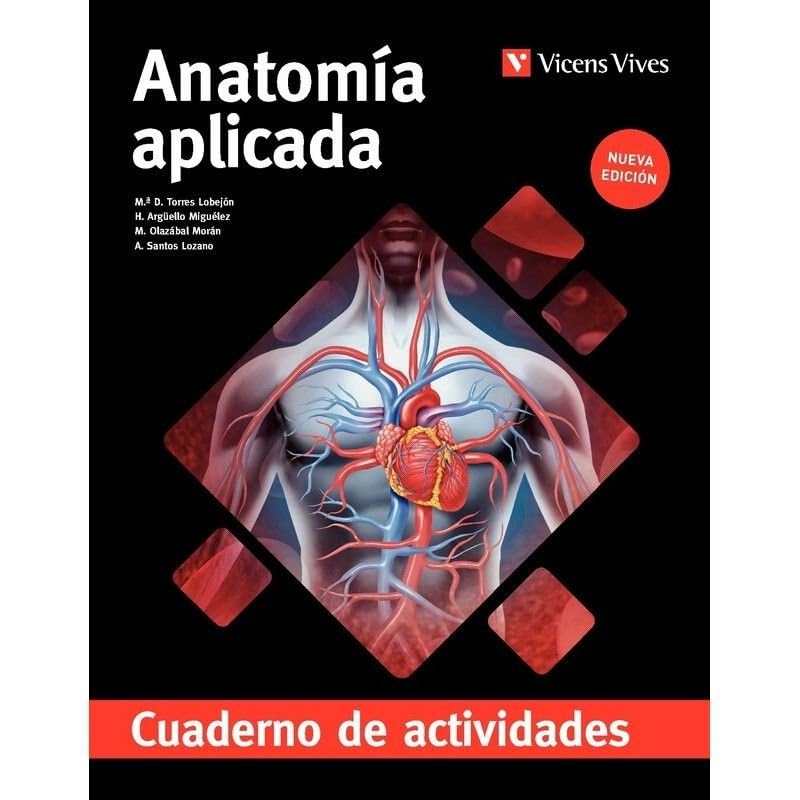 Libro: Anatomía aplicada. Cuaderno de actividades (Aula 3D) Nueva edición.