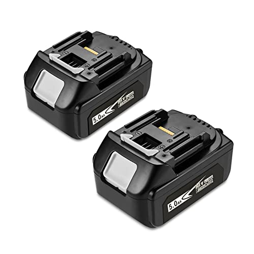 Batería-de-iones-de-litio-BL1850B-de-18-V-y-5,0-Ah-con-LED-(2-unidades)-compatible-con-herramientas-eléctricas-inalámbricas-Makita-de-18-V.