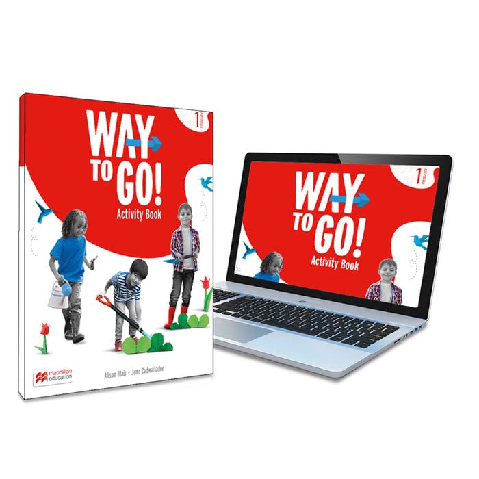 Libro: Way to Go! 1 Activity Book: cuaderno de actividades impreso con acceso a la versión digital