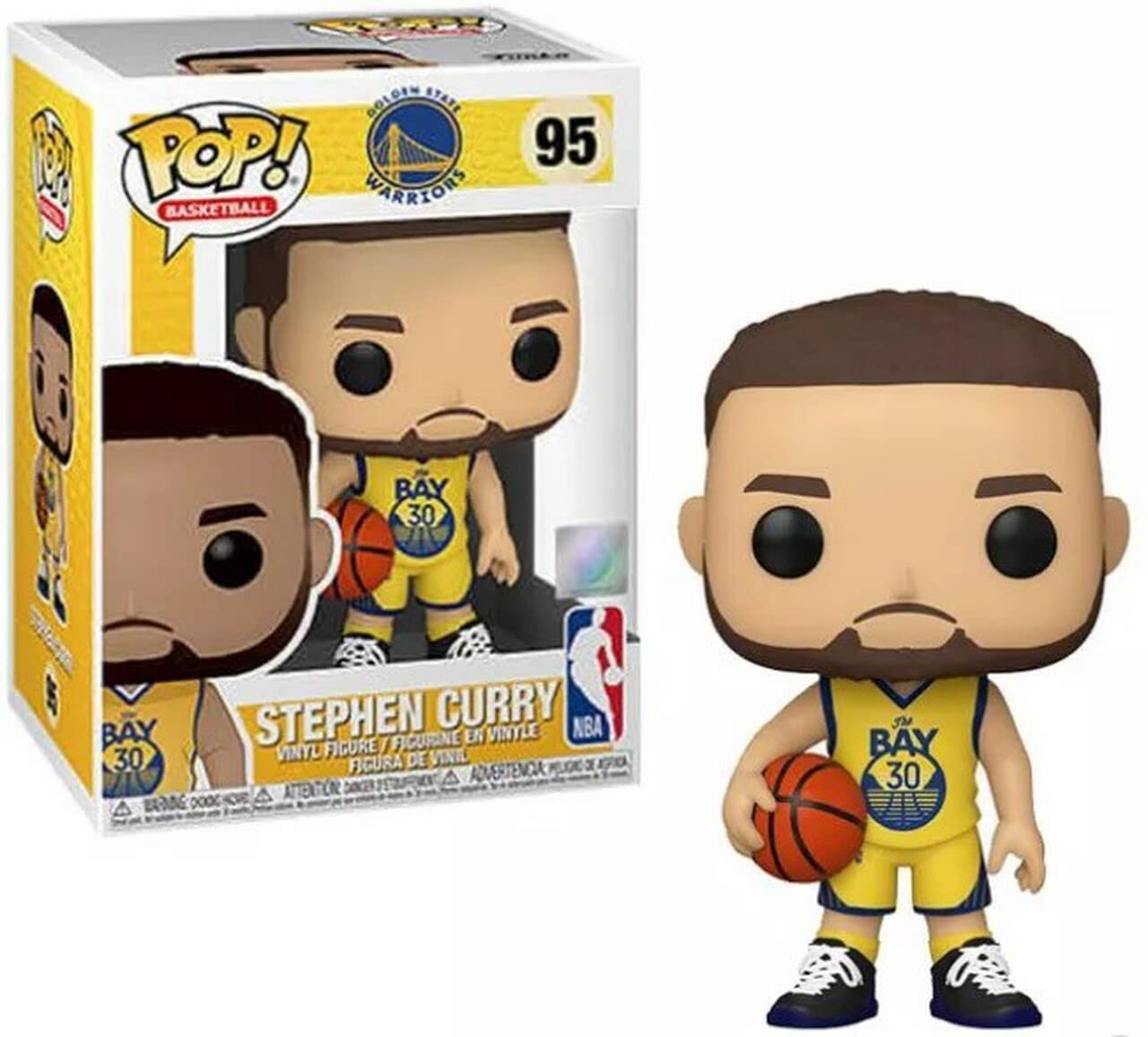Funko Pop! NBA:GoldenStateWarriors-StephCurry(Alternate)