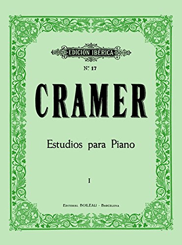 Libro: CRAMER - Estudios 1º (nº: 1 al 21) para Piano (Iberica)