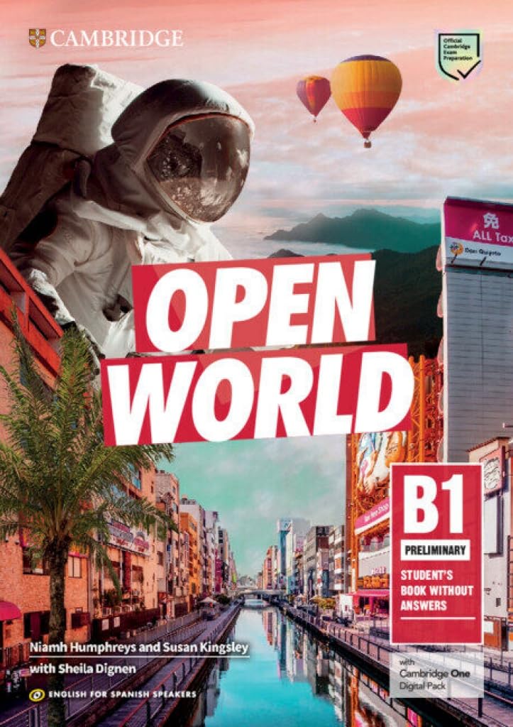 Libro: Open World Preliminary Student's Book without Answers with Digital Pack English for Spanish Speakers