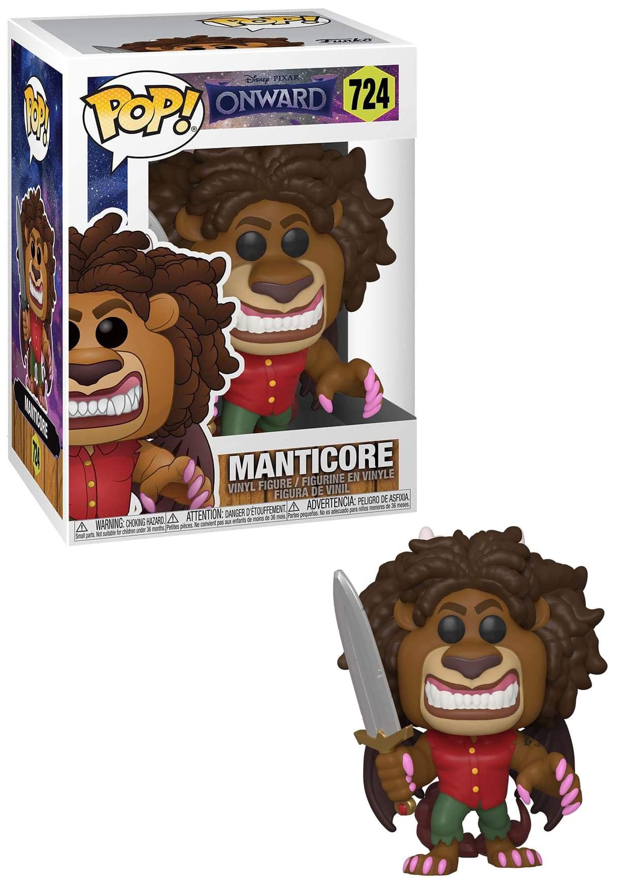 Funko Pop! Disney: Onward - Manticore Figura de Vinilo