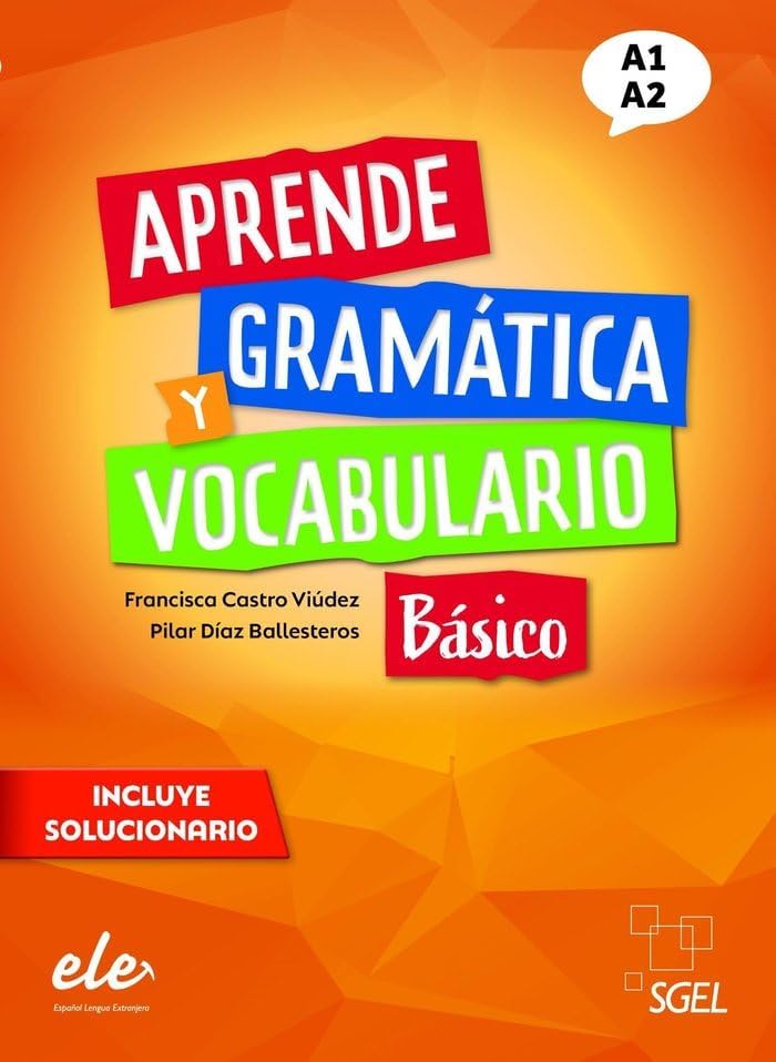 Libro: Aprende Gramática y Vocabulario básico