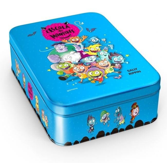 Libro: Aprendre a llegir a l'Escola de Monstres - Cofre amb els llibres 1-8: Amb lletra MAJÚSCULA (llibres per a nens a partir de 5 anys)