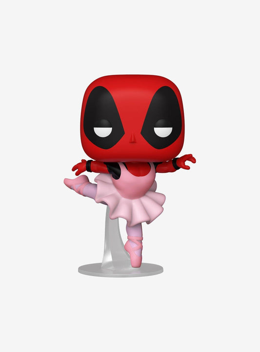 Funko Marvel Deadpool 30th Anniversary Pop! Ballerina Deadpool Figura de Vinilo Hot Topic Exclusivo Multi None