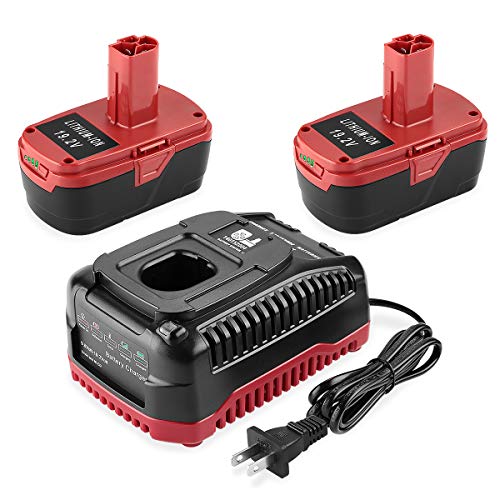 AYTXTG---Paquete-de-2-baterías-de-litio-C3-de-6,5-Ah-(reemplazo-para-Craftsman-de-19,2-V)-+-Cargador-Craftsman-de-19,2-V-para-XCP-130279005,-1323903-y-130211004