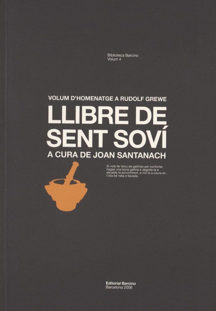 Libro: Llibre de Sent Soví