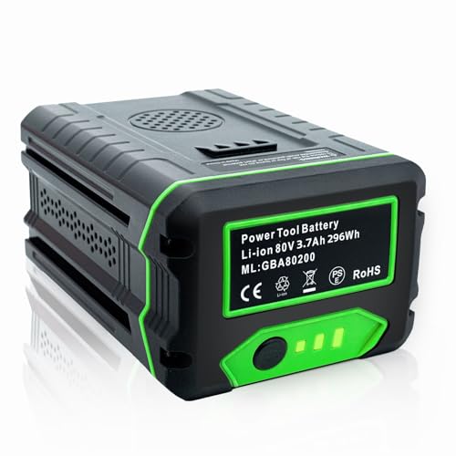 Batería-de-repuesto-Cheerlark-de-3700-mAh-y-80-V-para-Greenworks-80-V-PRO-de-iones-de-litio,-compatible-con-herramientas-eléctricas-inalámbricas-Greenworks-MAX-de-80-voltios-GBA80200,-GBA80250,-GBA80300,-GBA80400-y-GBA80500.