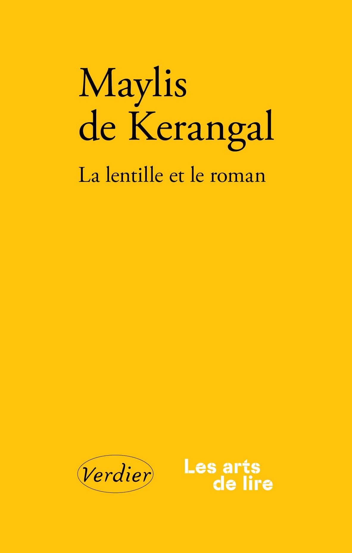 Libro: La lentille et le roman