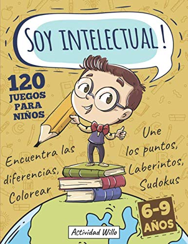 Libro: Encuentra las diferencias Laberintos para niños Sudokus para niños Une los puntos Colorear para niños: Actividades para niños de 6 años | Mandalas ... y divertidas | Libro de Juegos para niños