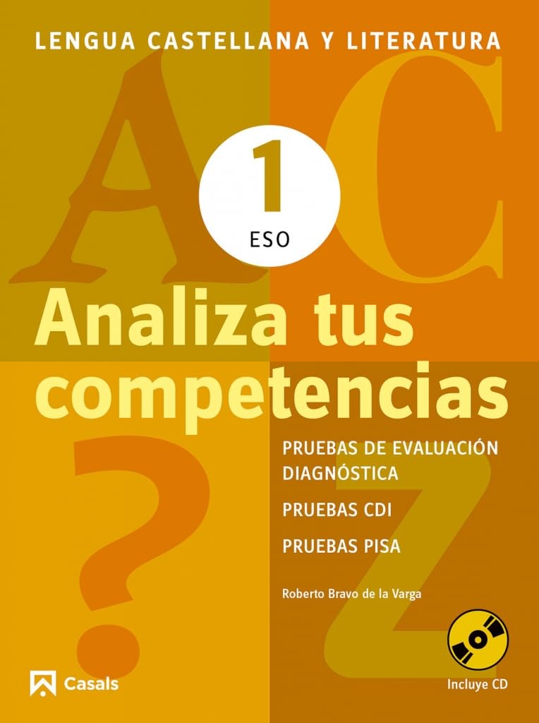 Libro: Analiza tus competencias. Lengua castellana y Literatura 1 ESO (Cuadernos ESO) - 9788421853092