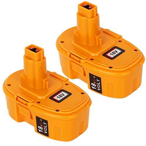 Batería-de-repuesto-KINGTIANLE-de-18-V-y-4,5-Ah-para-Dewalt-XRP-de-18-voltios-(paquete-de-2),-compatible-con-herramientas-eléctricas-inalámbricas-DC9096,-DC9098,-DC9099,-DW9095,-DW9096-y-DW9098.