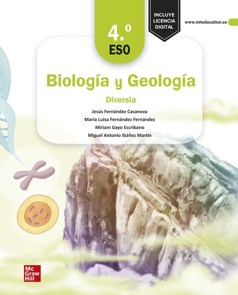 Libro: Biología y Geología 4.º ESO - Diversia: Diversia