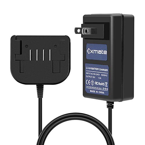 Cargador-Exmate-de-20-V-para-baterías-Black-&-Decker-LCS1620,-LBXR20,-LBXR20-OPE,-LB2X4020,-LBX4020,-LB20,-LBX20,-LBXR2020-OPE