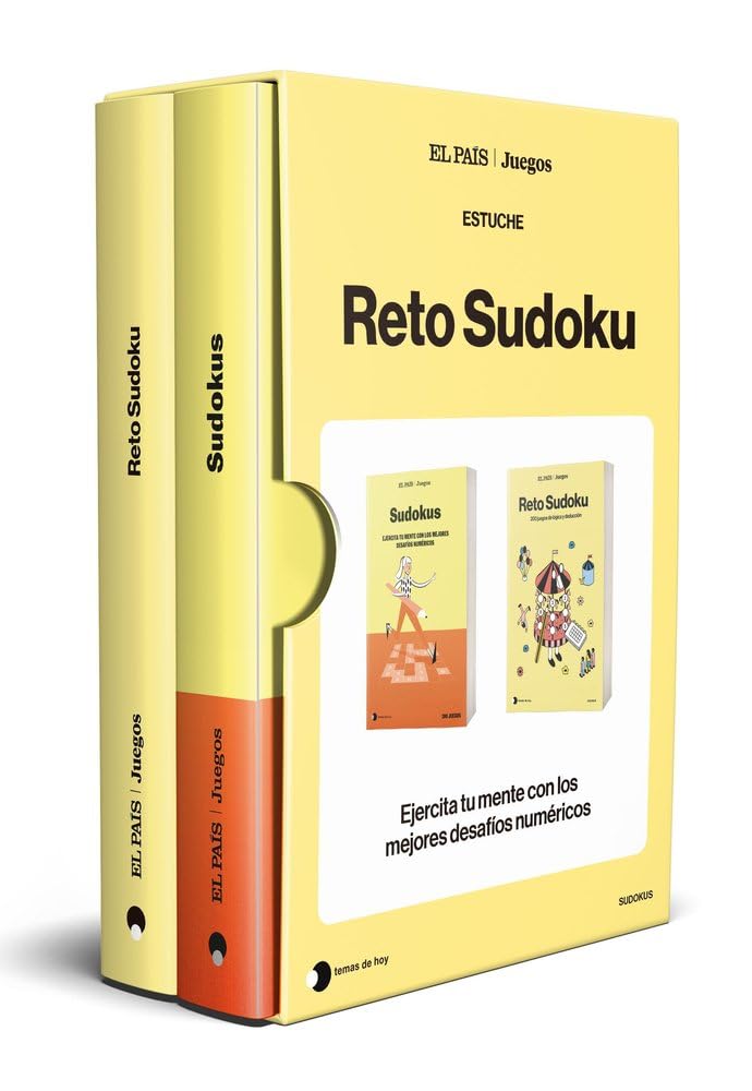 Libro: Estuche El reto Sudoku (El País Juegos)