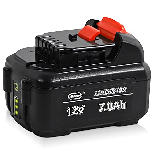 DSANKE---Batería-de-iones-de-litio-de-12-V-para-Dewalt-(7000-mAh)---Compatible-con-Dewalt-DCB120,-DCB123-y-DCB127-(máximo-12-V)---Mayor-capacidad---Compatible-con-todas-las-herramientas-eléctricas-Dewalt-de-12-V