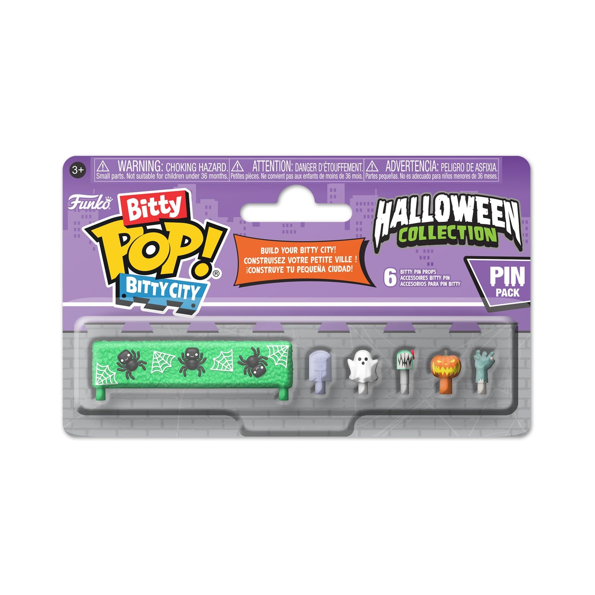 Funko Bitty Pop! City Expansion: Halloween Accessories - 6 Pin Props