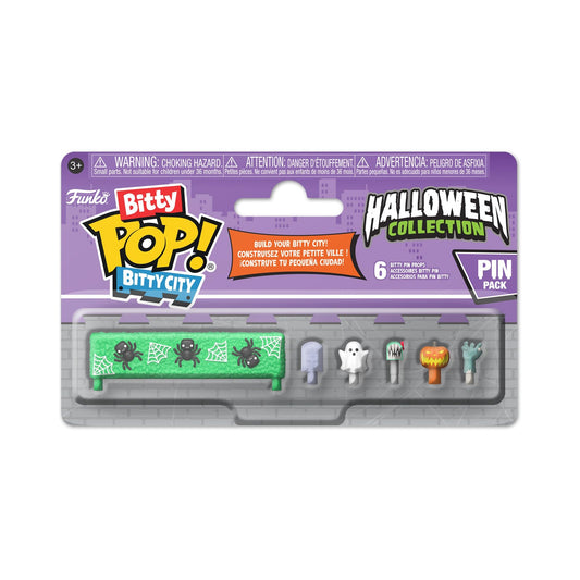 Funko Bitty Pop! City Expansion: Halloween Accessories - 6 Pin Props