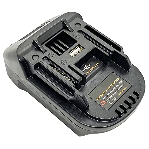 Adaptador-de-repuesto-para-herramienta-inalámbrica-Makita-LXT-de-18-V.-Convierte-baterías-de-litio-de-20-V-de-Black+Decker/Stanley/Porter-Cable-a-baterías-de-iones-de-litio-de-18-V-de-Makita.