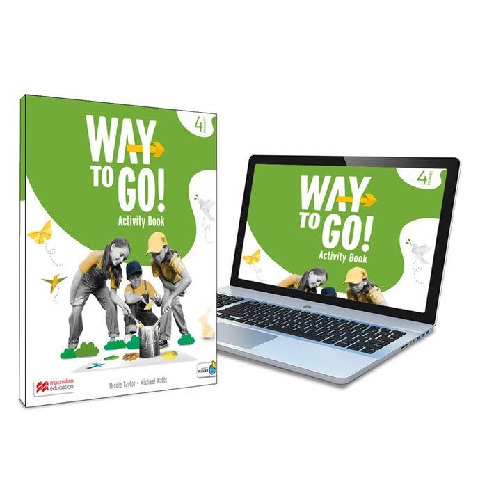 Libro: Way to Go! 4 Activity Book: Cuaderno de actividades impreso con acceso a la versión digital