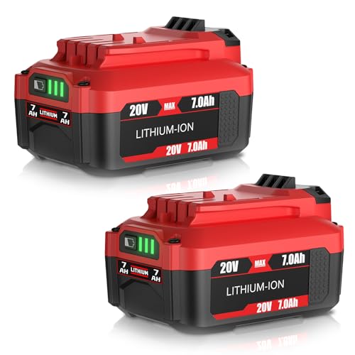 Batería-de-repuesto-TURPOW-mejorada-de-20-V-y-7,0-Ah-para-Craftsman-V20-de-20-V,-batería-de-iones-de-litio-para-herramientas-eléctricas-inalámbricas-CMCB205,-CMCB204,-CMCB206,-CMCB202-y-CMCB201-de-20-V-(2-paquetes)