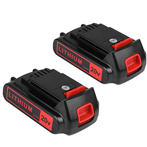 KINGTIANLE---Paquete-de-2-baterías-de-repuesto-para-Black-and-Decker-(20-V,-máx.-2500-mAh,-LBXR20),-serie-de-herramientas-eléctricas-inalámbricas-de-larga-duración-(LB20,-LBX20,-LBX4020)